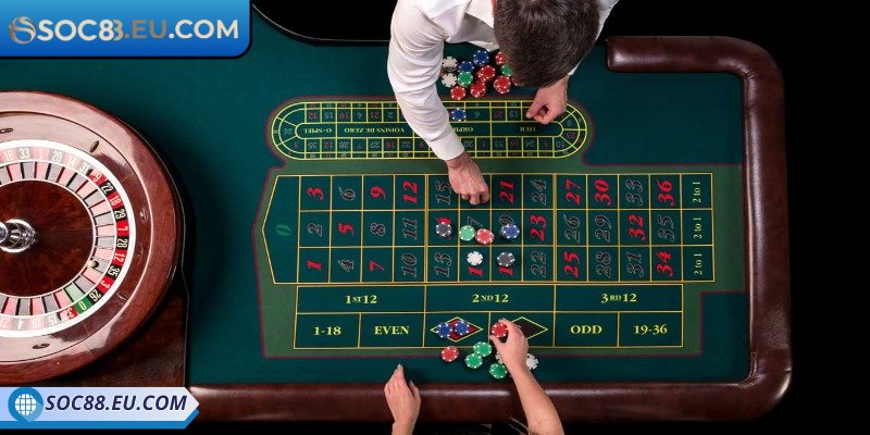 Roulette SOC88 – Trải Nghiệm Bánh Xe May Mắn Kịch Tính Nhất 1 Giới thiệu sơ lược về vòng quay roulette SOC88